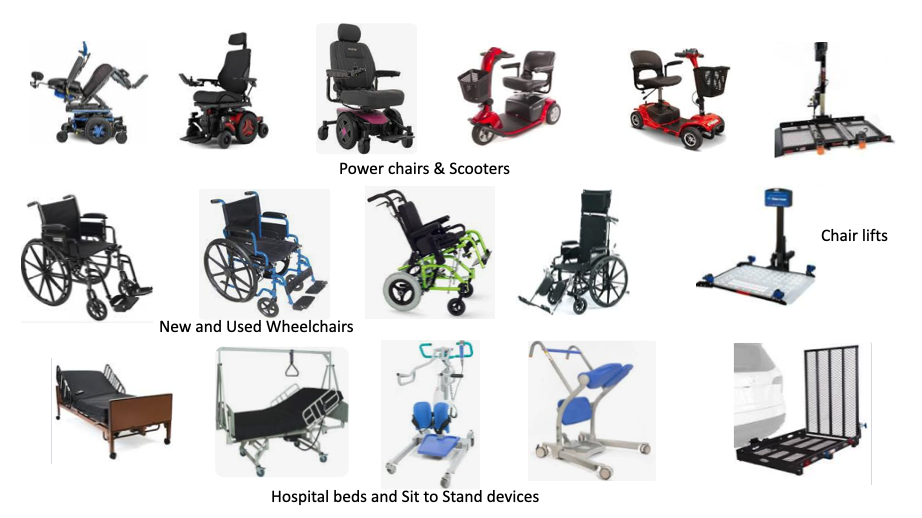 power chairs - bedding assistance
